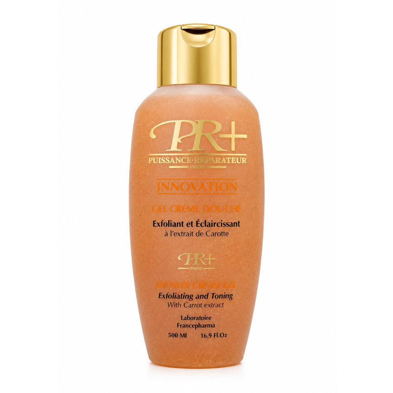 Gel Crème Douche Innovation Carotte PR+ Paris